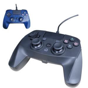 PS4 プレイステーション4 コントローラー 有線 握りやすい 振動 タッチパネル機能 ケーブル長3M アローン ALG-P4YCK ALG-P4YCB