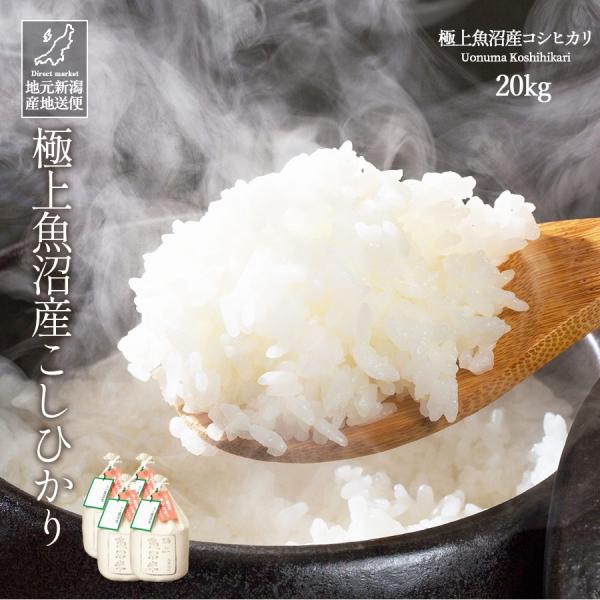 新米 お米 20kg 白米 送料無料 安い 極上魚沼産コシヒカリ 令和7年産 産地直送 米 国産 国...