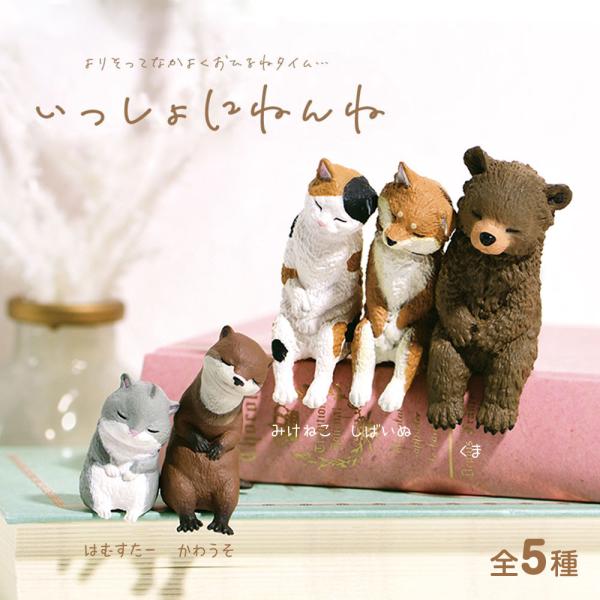 ガチャ ガチャガチャ コンプリート 中身 動物 猫 ねこ 犬 いぬ くま カワウソ ハムスター かわ...