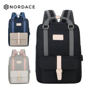 ビジネスリュック メンズ レディース 可愛い おしゃれ 通勤 旅行 ノルディス Nordace ND1011 18L PC収納 防水 充電 正規輸入販売代理店｜いただきプラザ Yahoo!店