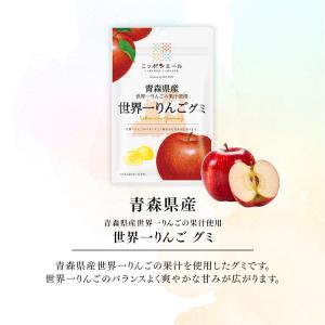 ご当地グミ ニッポンエール 青森県産 世界一り...の詳細画像1