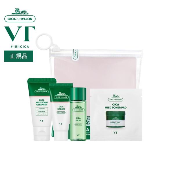 VT シカ トライアルキット CICA TRIAL KIT - フォームクレンザー トナーパッド シ...