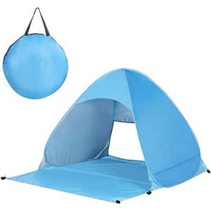 テント サンシェードテント ワンタッチテント 2-3人用 ポップアップテント 折りたたみ式 UVカット ビーチテン