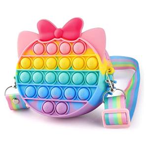 プッシュポップ バッグ ねこ  プッシュポップバブル ポップ スクイーズ玩具 フィジェットおもちゃ