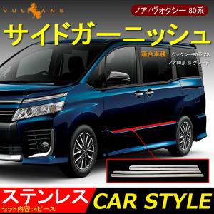 トヨタ（TOYOTA） VOXY/NOAH 80系 サイド ウィンドウ モール