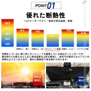 アルファード 30系 40系 サンシェード 傘...の詳細画像4