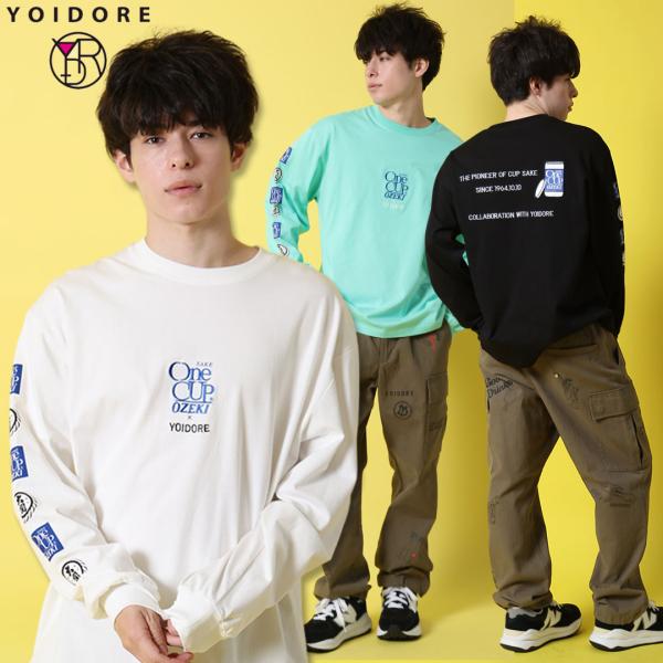 YOIDORE よいどれ ワンカップ 大関 コラボ ロン TEE 816503 #40 L.GREE...