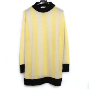 SUNNEI ST LONG SWEATER スンネイ メンズ トップス ストライプ カシミヤ シルク ニット セーター XS S｜w-class