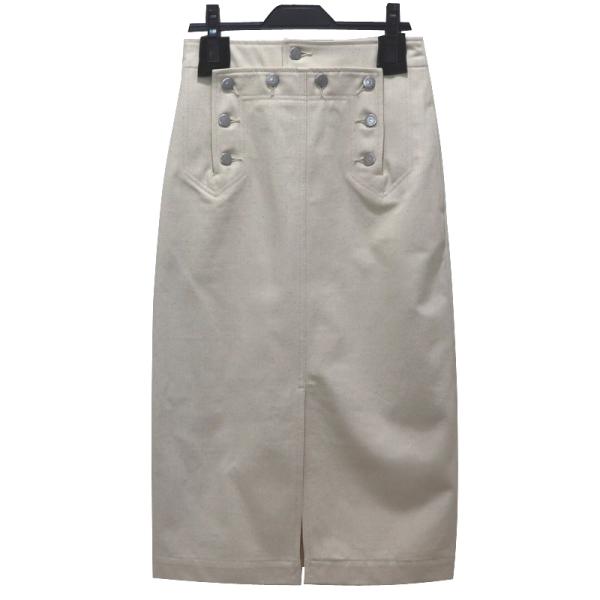 21AW beautiful people burkina denim sailor skirt ビ...