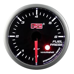 AUTOGAUGE オートゲージ SMシリーズ 黒 燃圧計 メーター径52mm