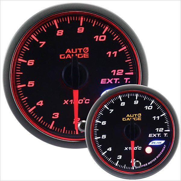 排気温度計 オートゲージ EGT  60mm日本製モーター ピーク 548 後付け 車 メーター A...