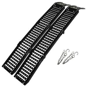 スチールラダー カースロープ スロープ カーランプ 三つ折りタイプ