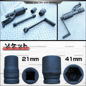 ギアレンチ パワーレンチセット 大型車タイヤ交...の詳細画像1
