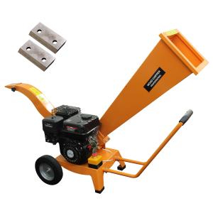 粉砕機 ウッドチッパー エンジン粉砕機 6.5馬力 ウッドチップ