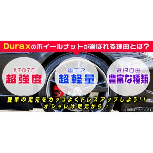 Durax アルミホイールナット 40mm 貫...の詳細画像3