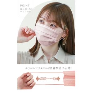 不織布マスク やわらかマスク 元祖 両面カラー...の詳細画像1