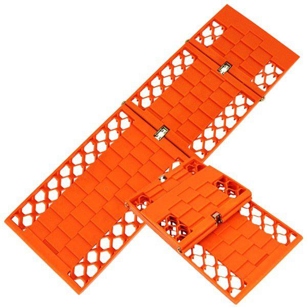 スタックステップ タイヤチェーン スタック 脱出 グッズ  スタックラダー 折り畳み式 2本セット ...