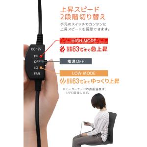カーシートヒーター 2段階温度調節 後付け シ...の詳細画像4
