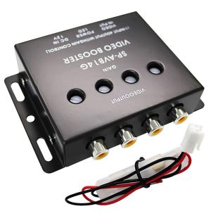 ビデオブースター 映像分配器　4つのモニターまで映像出力可能