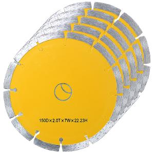 ダイヤモンドカッター 150mm セグメント 乾湿両用 : HOMEOWN - 通販