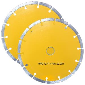 WEIMALL（ウェイモール） ダイヤモンドカッター 180mm 刃 セグメント