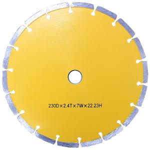 ダイヤモンドカッター 230mm セグメント 乾式 コンクリート ダイヤモンドカッター 230mm セグメント 乾式 コンクリート