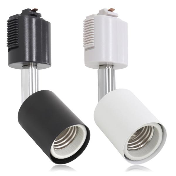 ダクトレール スポットライト 1個 照明  E26 ダクトレール用 シーリングライト ライティングレ...