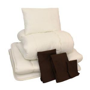 布団セット シングル 7点 セット 抗菌 防臭 防カビ カバー付き