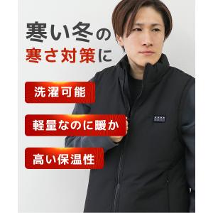 電熱ベスト ヒーター付きベスト 50℃ 21エ...の詳細画像5