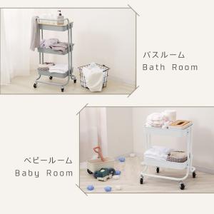 キッチンワゴン テーブルワゴン キャスター付 ...の詳細画像5