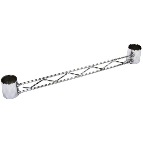 スチールラック部品 サイドバー 35cm 補強用 ワイヤーバー 25mm用 メタル 収納棚 落下防止...