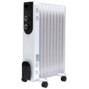 ダイヤル式オイルヒーター 9枚フィン 3段階切替式 乾燥防止