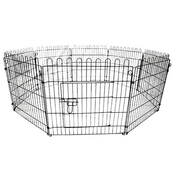 ペットゲージ ペットサークル 8面サークル 高さ60cm ケージ トレーニングサークル 犬小屋 WE...