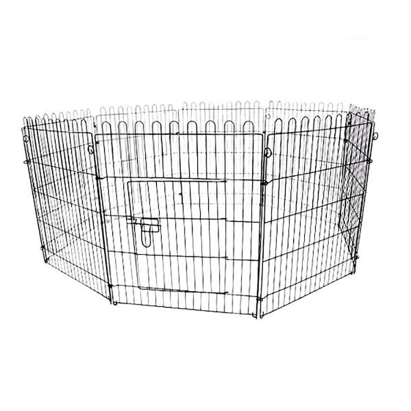 ペットゲージ ペットサークル 8面サークル 高さ76cm ケージ トレーニングサークル 犬小屋 WE...