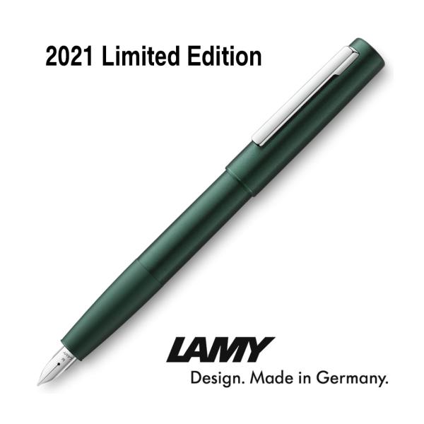 LAMY ラミー アイオン 万年筆 2021年モデル ダークグリーン Dark Green（ドイツ直...