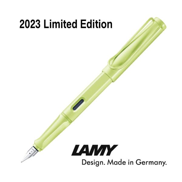 LAMY サファリ 万年筆 2023年 限定モデル スプリンググリーン （ドイツ直輸入 並行輸入品）...