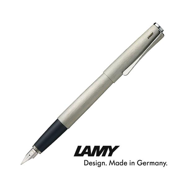 LAMY ラミー 万年筆 ステュディオ Studio マットステンレス Brushed（ドイツ直輸入...