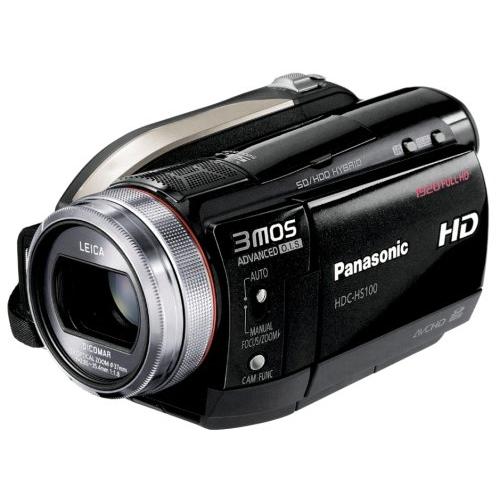 パナソニック デジタルハイビジョンビデオカメラ ブラック HDC-HS100-K