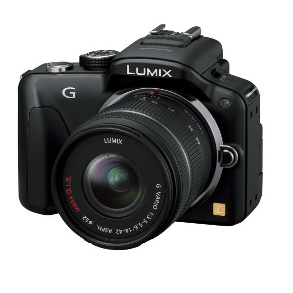 パナソニック ミラーレス一眼カメラ LUMIX G3 レンズキット エスプリブラック DMC-G3K...