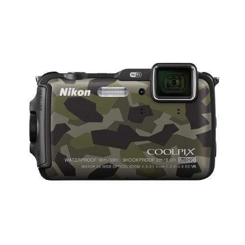 Nikon デジタルカメラ AW120 防水 1600万画素 カムフラージュ AW120GR