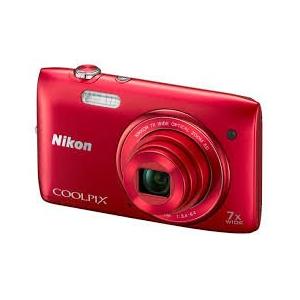 Nikon COOLPIX S3400 RED ニコン クールピクス レッド