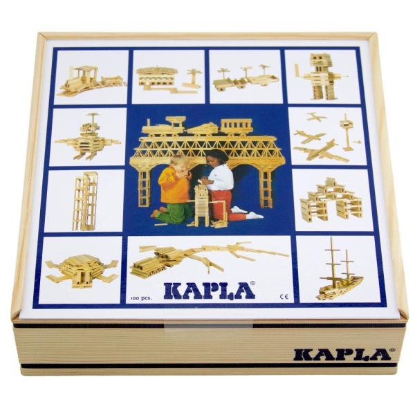[ カプラ ] KAPLA 魔法の板 100 おもちゃ 積み木 100ピース 玩具 知育 木製 ブロ...