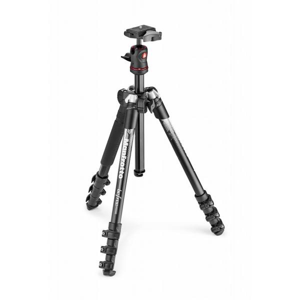 Manfrotto コンパクト三脚 Befree アルミ ボール雲台キットNEWデザイン グレー M...