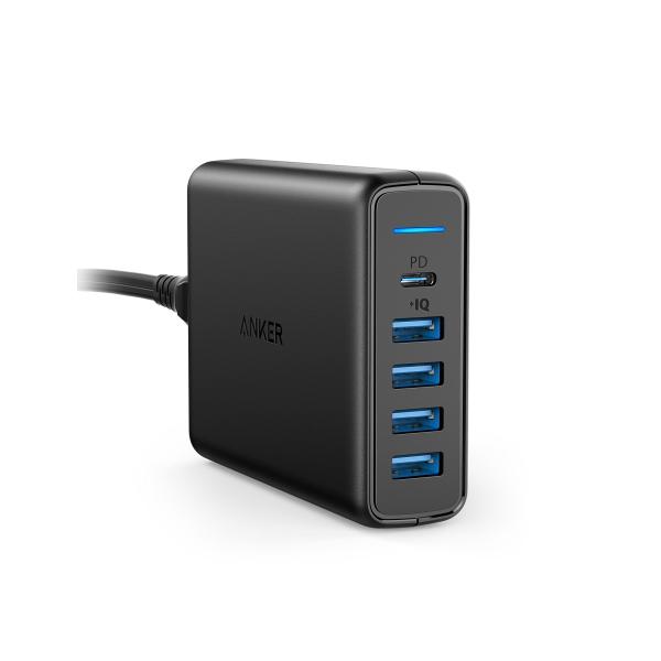 Anker PowerPort I PD - 1 PD &amp; 4 PowerIQ(Power Deli...