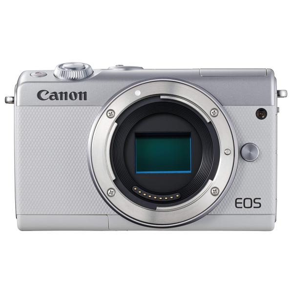 Canon ミラーレス一眼カメラ EOS M100 ボディー(ホワイト) EOSM100WH-BOD...