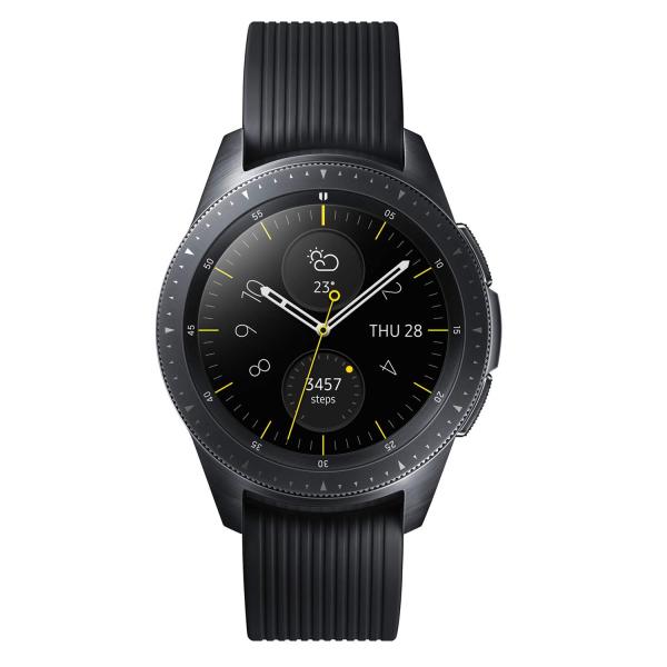 Galaxy Watch 42mm ミッドナイトブラック【Galaxy純正 国内正規品】 Samsu...