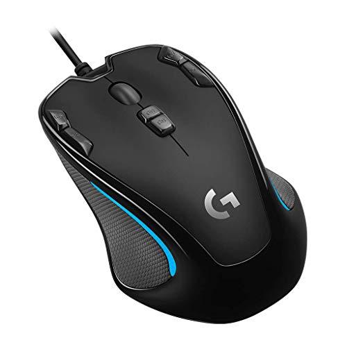 Logitech ゲーミングマウス ロジテック G300S 左右対称 プログラムボタン9個 高精度d...