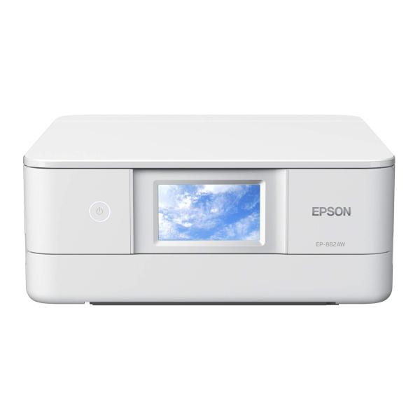 エプソン プリンター インクジェット複合機 カラリオ EP-882AW ホワイト(白) 2019年新...