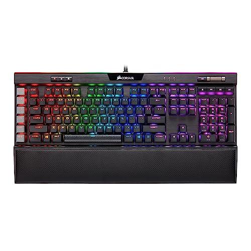 Corsair K95 RGB PLATINUM XT MX Speed ゲーミングキーボード 英語...