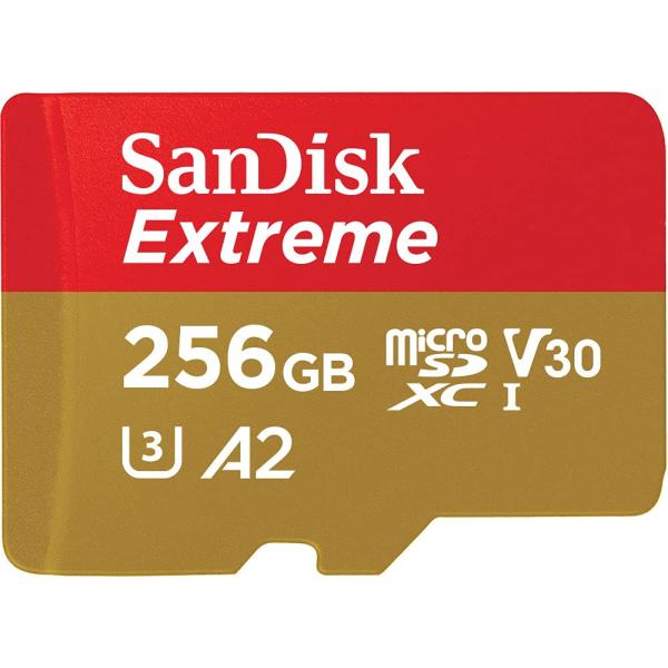 サンディスク microSD 256GB UHS-I U3 V30 書込最大90MB/s Full ...